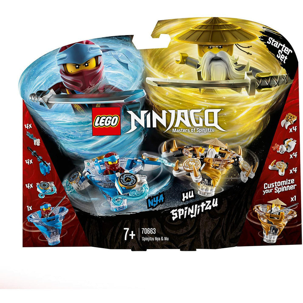 LEGO Ninjago Spinjitzu Nya & Wu 70663