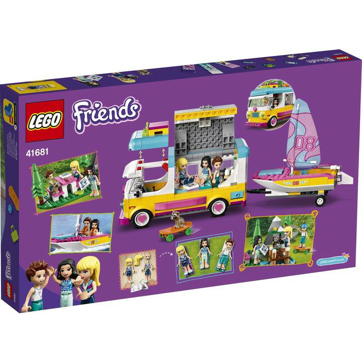 LEGO Friends Wohnmobil- und Segelbootausflug 41681