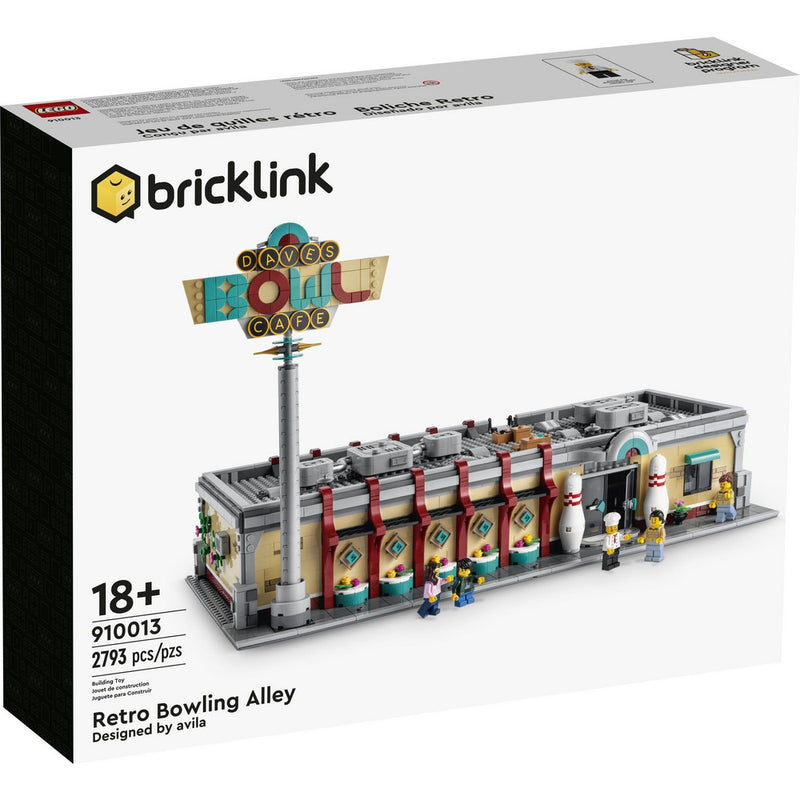 LEGO Brickslink Retro Bowling Bahn 910013