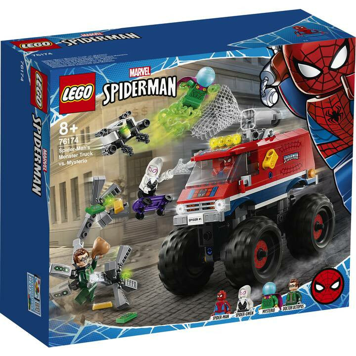 <transcy>LEGO Marvel Super Heroes Le camion monstre de Spider-Man contre Mysterio 76174</transcy>