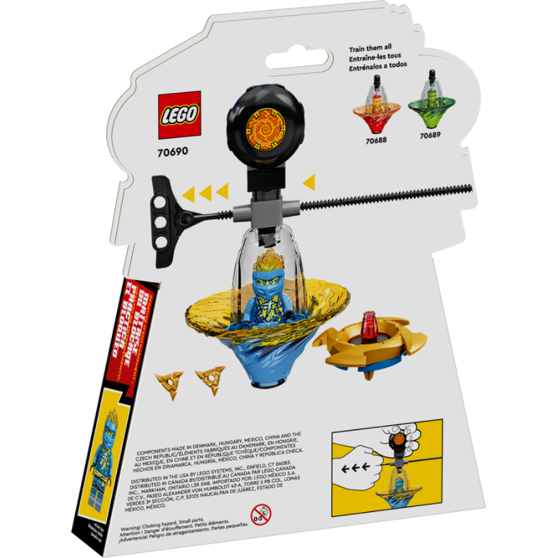 LEGO NINJAGO Jays Spinjitzu-Ninjatraining 70690