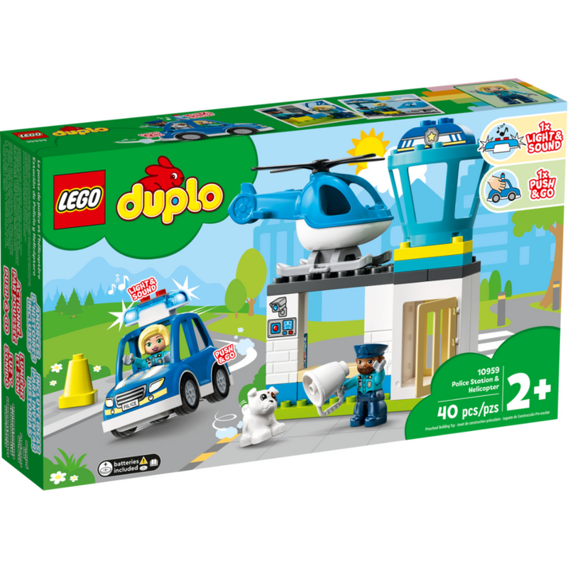 <transcy>LEGO DUPLO Polizeistation mit Hubschrauber 10959</transcy>