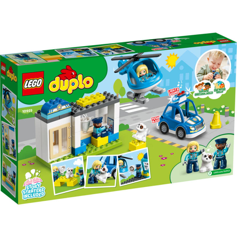 <transcy>LEGO DUPLO Polizeistation mit Hubschrauber 10959</transcy>