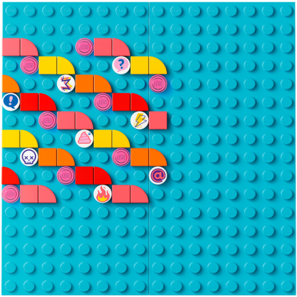<transcy>LEGO DOTS Étiquette de sac Set créatif 41949</transcy>