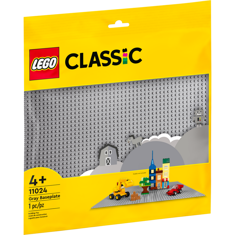 <transcy>LEGO Classic Gris plaque de construction 11 024</transcy>
