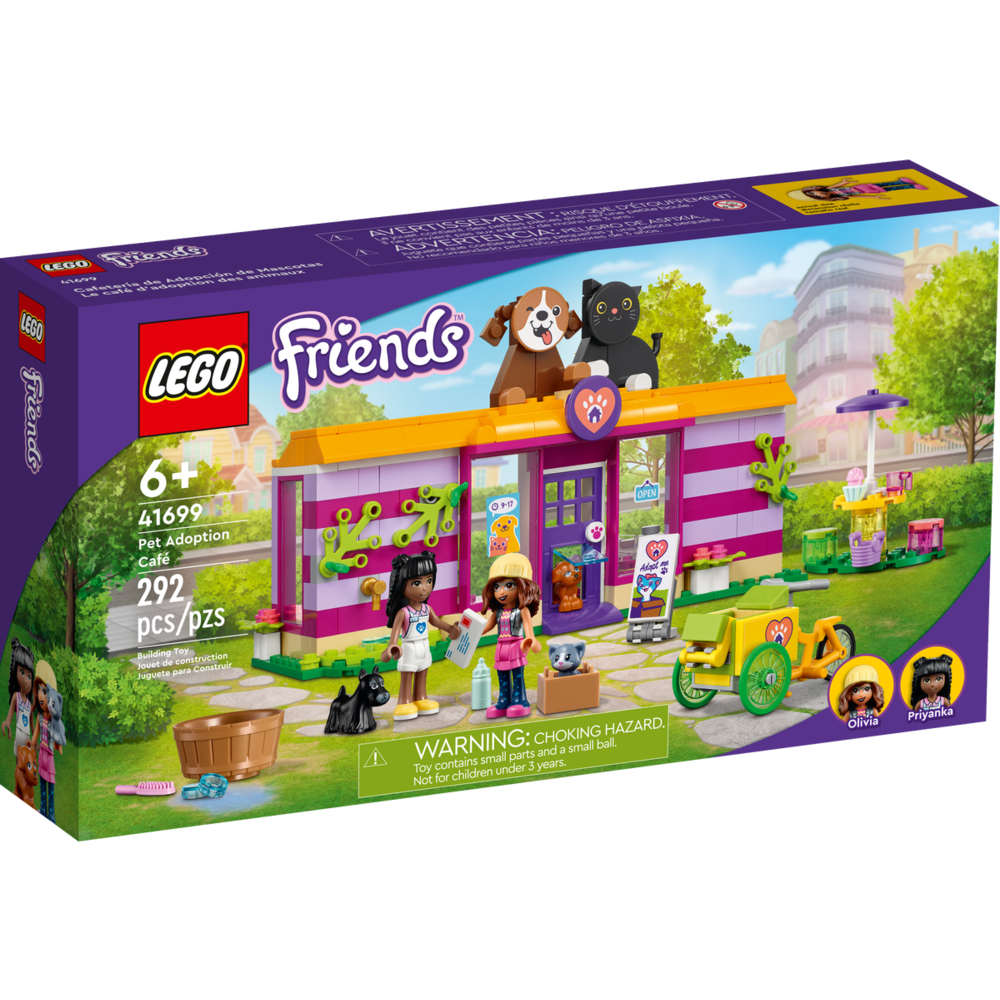 <transcy>LEGO Friends Café d'adoption d'animaux 41699</transcy>