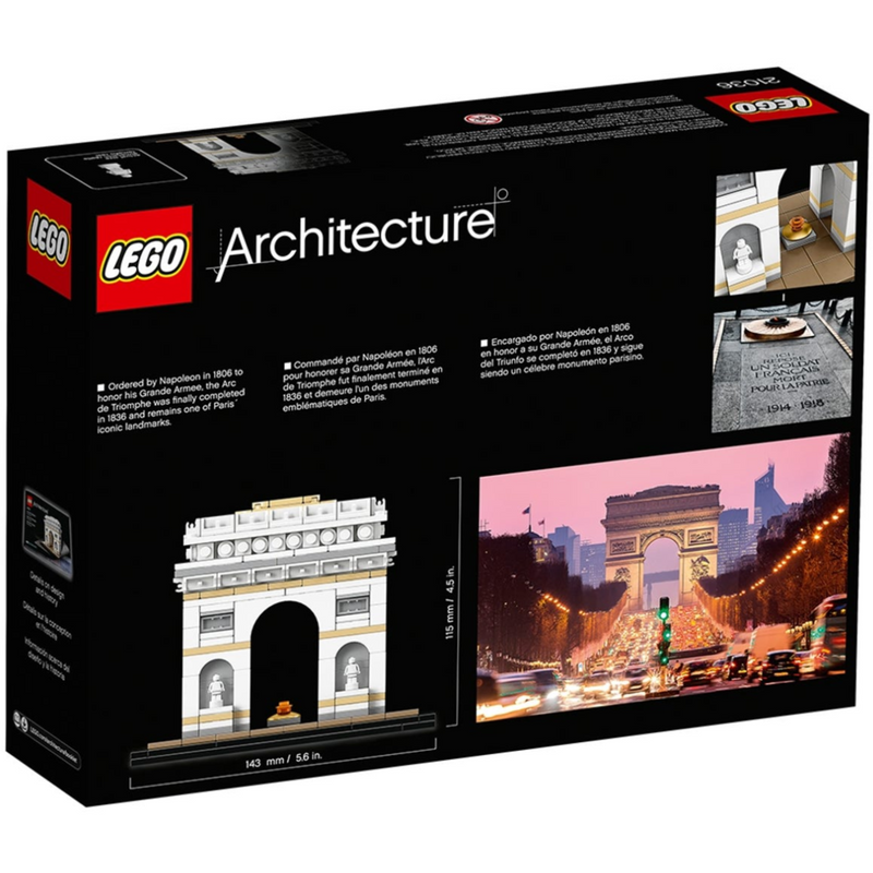 LEGO Architecture Der Triumphbogen 21036