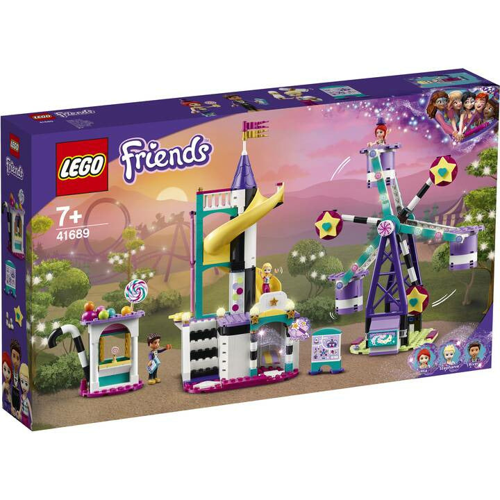 Grande roue magique LEGO Friends avec toboggan 41689