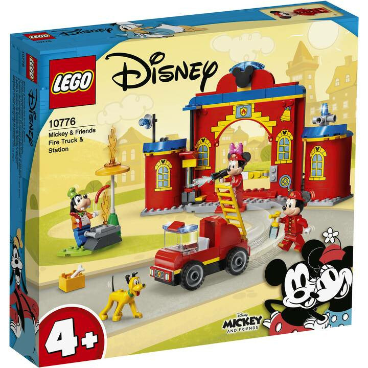 LEGO Disney Mickey's Caserne de pompiers et camion de pompiers 10776