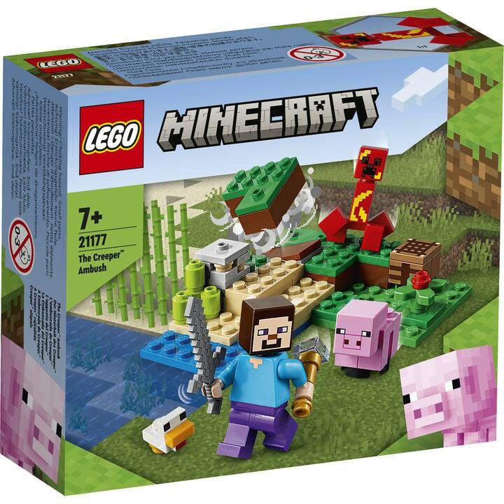 <transcy>LEGO Minecraft L'embuscade du Creeper 21177</transcy>