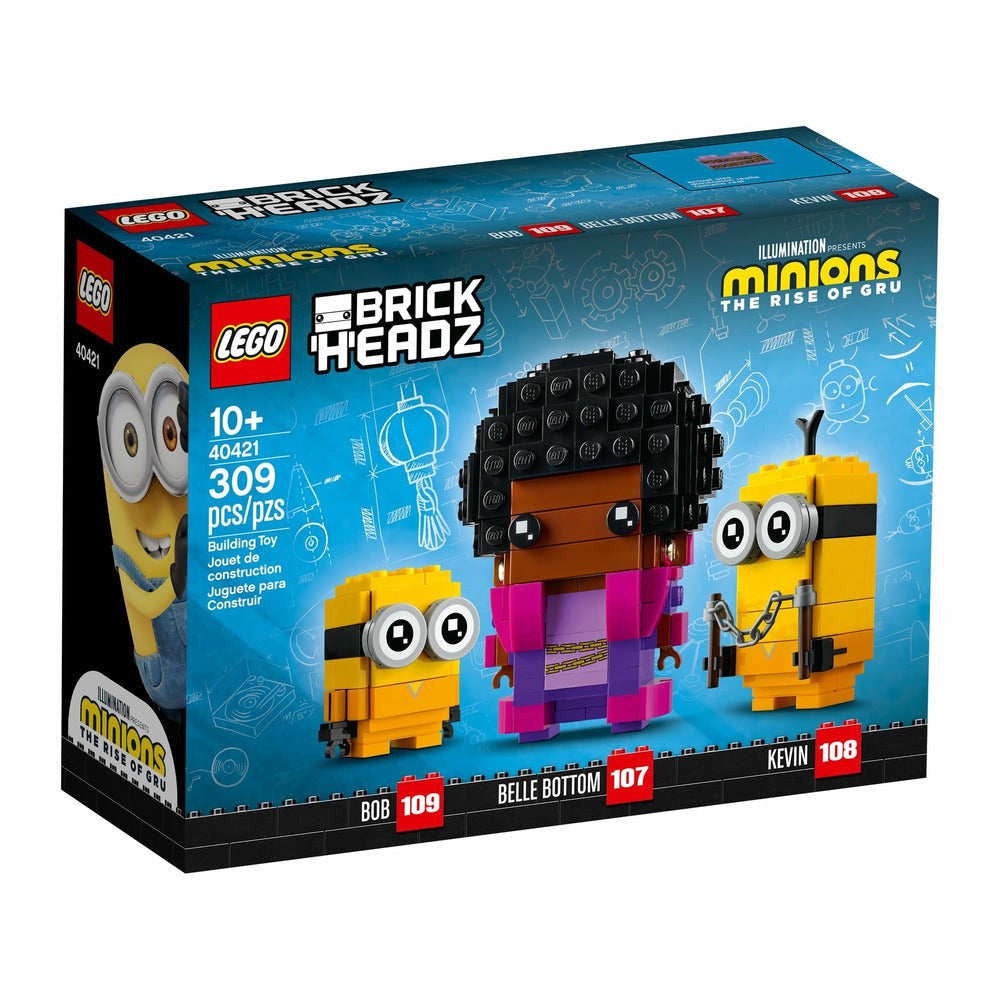 LEGO BrickHeadz Belle Bottom, Kevin & Bob 40421