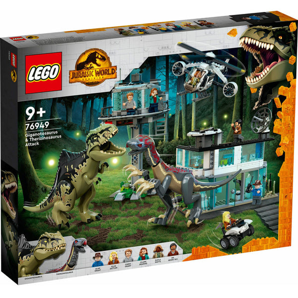 LEGO Jurassic World Giganotosaurus & Therizinosaurus Angriff 76949
