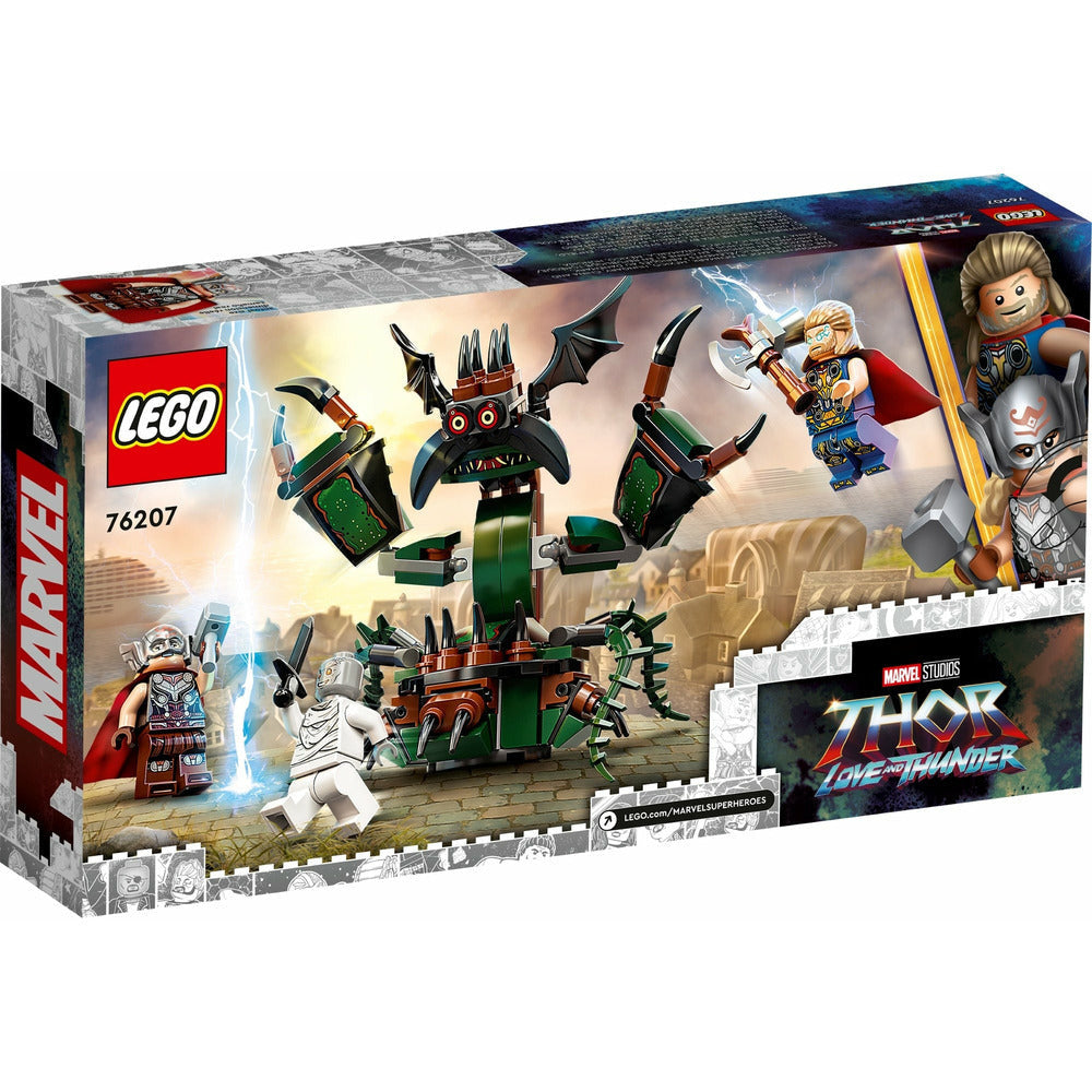 <transcy>LEGO Marvel Thor : Love and Thunder - L'attaque de New Asgard 76207</transcy>