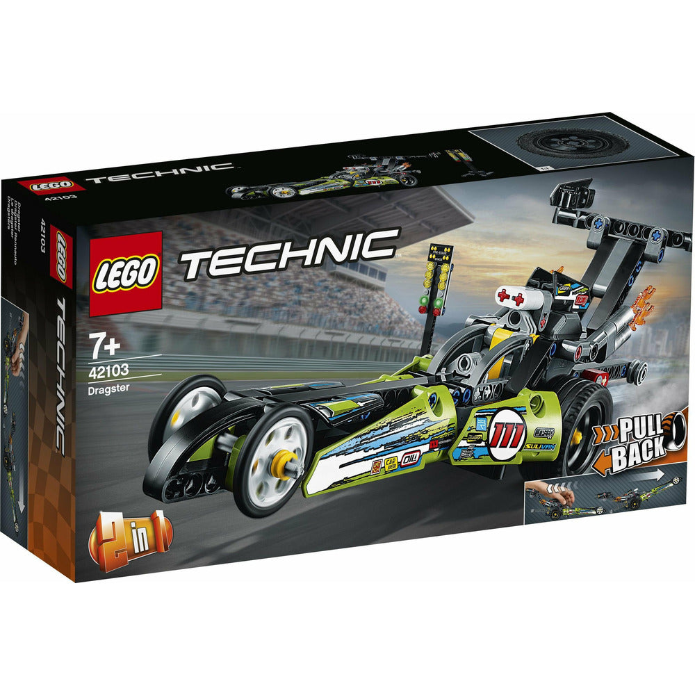 Voiture de course LEGO Technic Dragster 42103