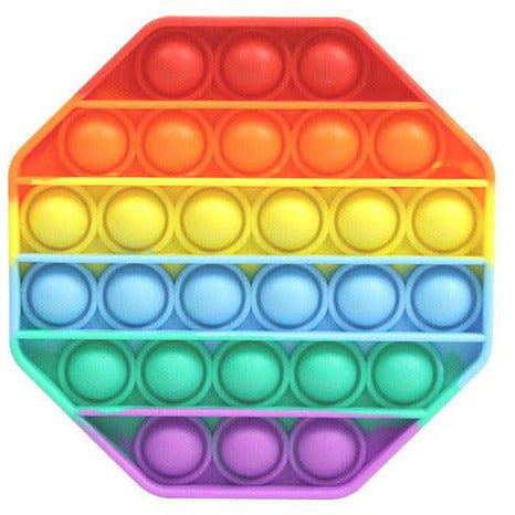 Bubble Fidget Oktogon Regenbogen