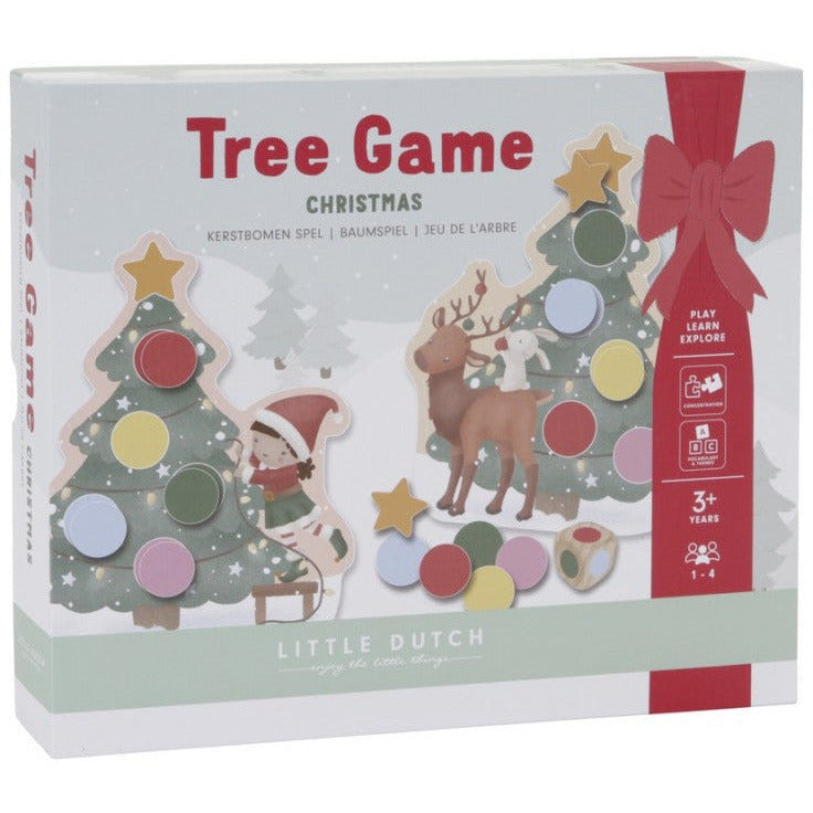 Little Dutch Weihnachtsbäume Spiel FSC